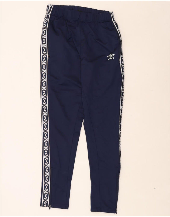 UMBRO Pantalón de chándal gráfico para hombre Poliéster azul marino medio