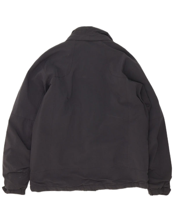 Columbia Chaqueta cortavientos de titanio para hombre UK 38 Medium Black Nylon