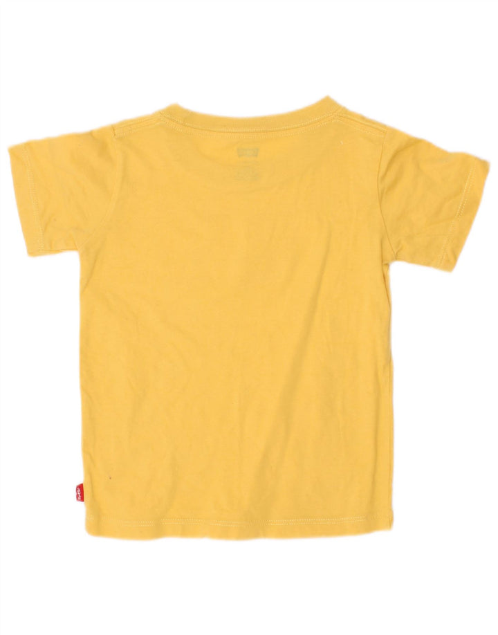 Levi's Camiseta gráfica para niño 2-3 años Amarillo