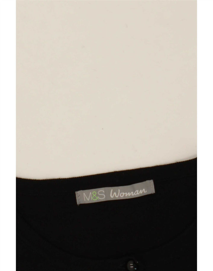 Marks & Spencer - Cárdigan para mujer, talla 40, talla M, color negro