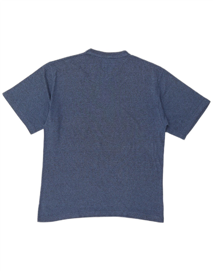 Champion Camiseta para hombre Top Large Blue Moteado
