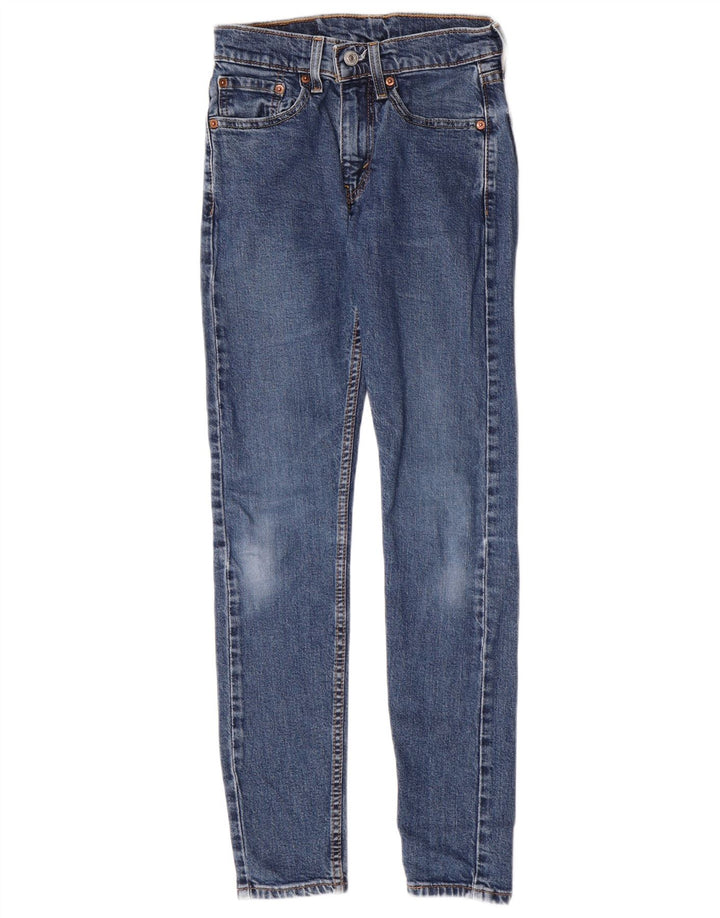 Vaqueros Levi's Mujer 519 Skinny W28 L29 Algodón Azul