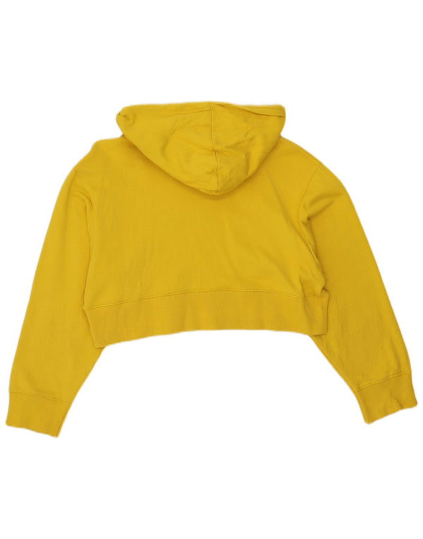 Zara Jersey con capucha extragrande con gráfico Berkeley para mujer UK 10 Small Yellow