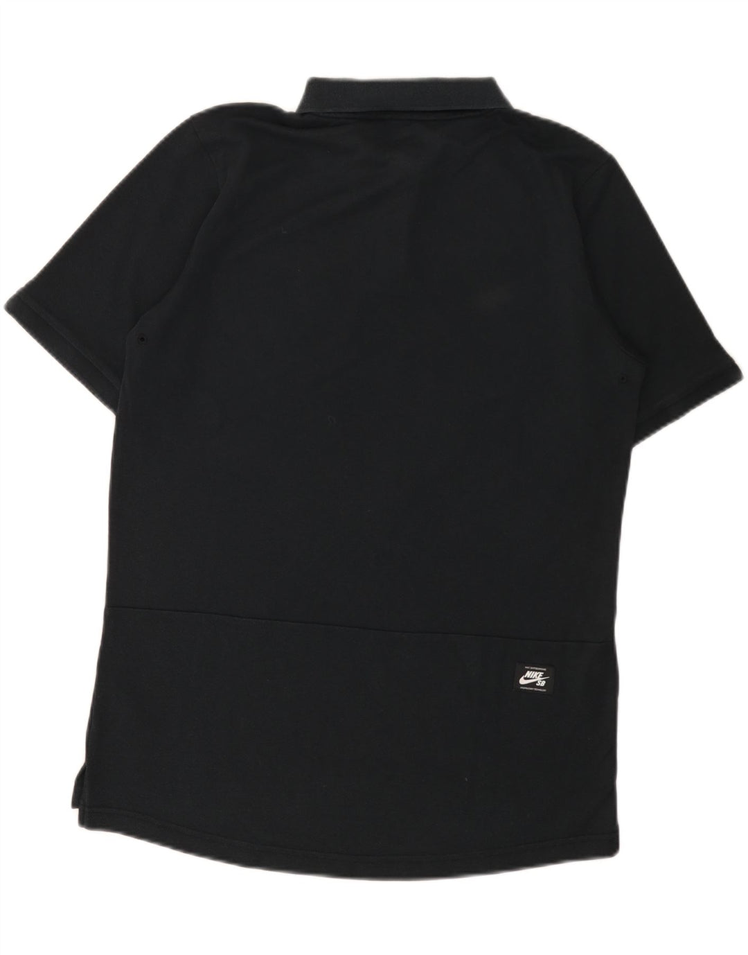 Nike Polo Dri Fit para hombre de algodón negro mediano