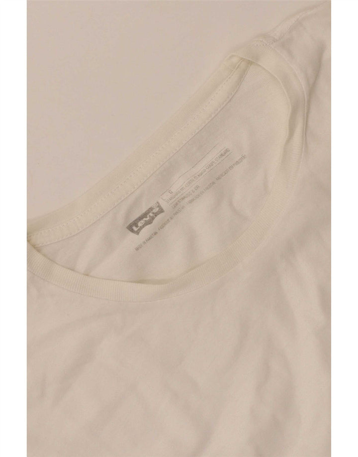 Levi's Camiseta para hombre Top Large White