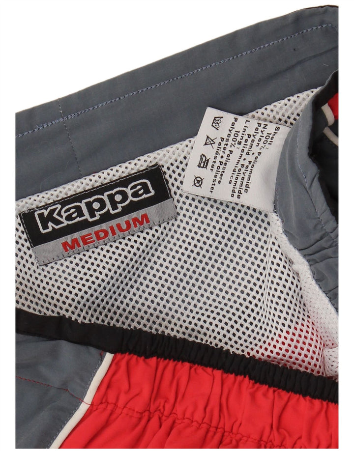 Kappa Hombre Bañador Graphic Medium Rojo Colorblock Poliamida