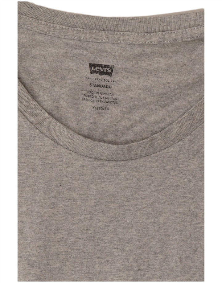 Levi's Camiseta estándar para hombre XL Gris