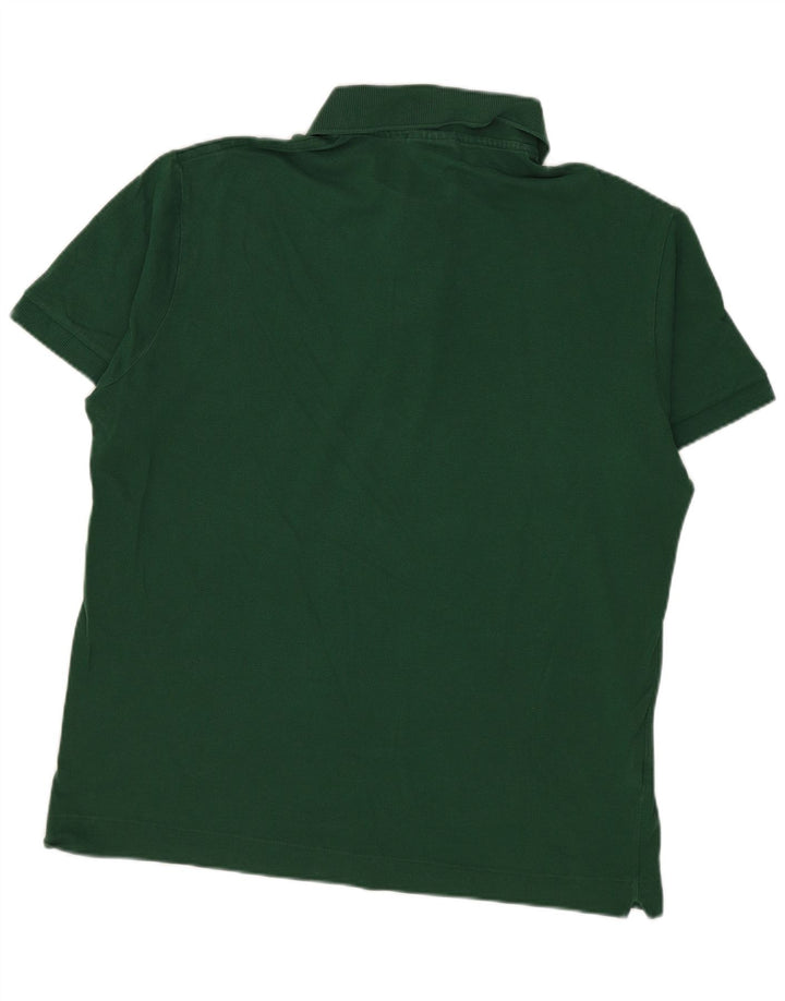 Polo Lacoste para hombre talla 4 algodón verde medio
