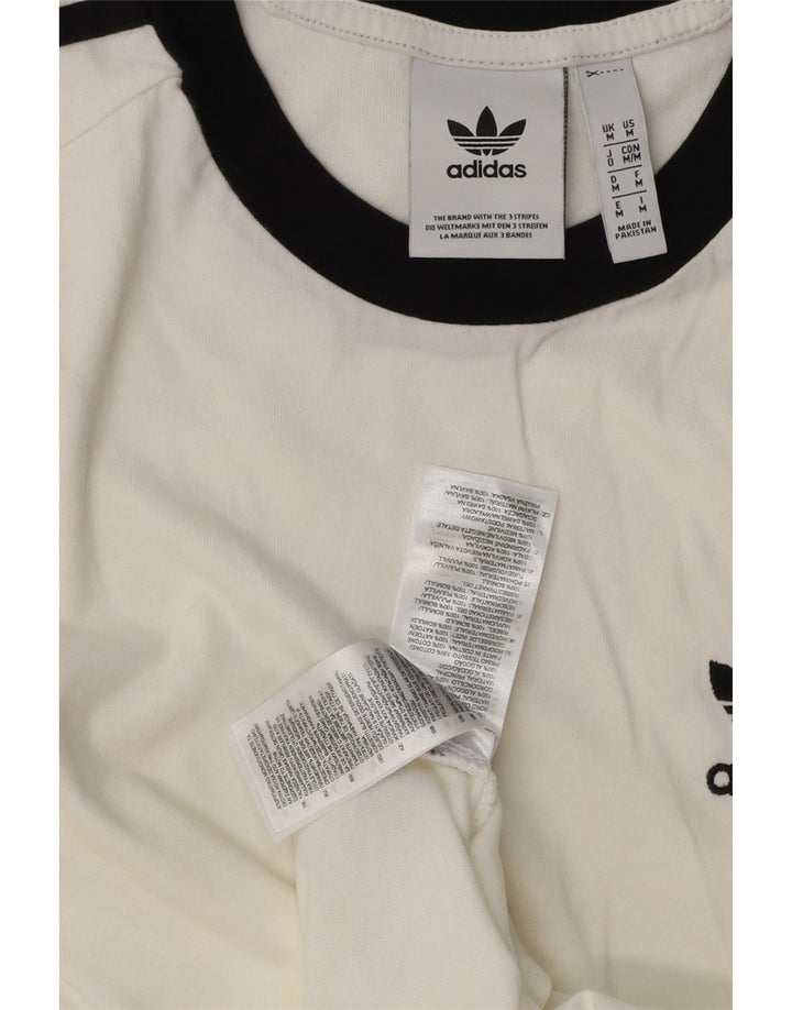 ADIDAS Camiseta Hombre Top Medium Blanco Algodón