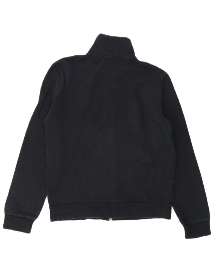 Puma - Chaqueta de chándal para mujer, talla 40, talla grande, algodón negro