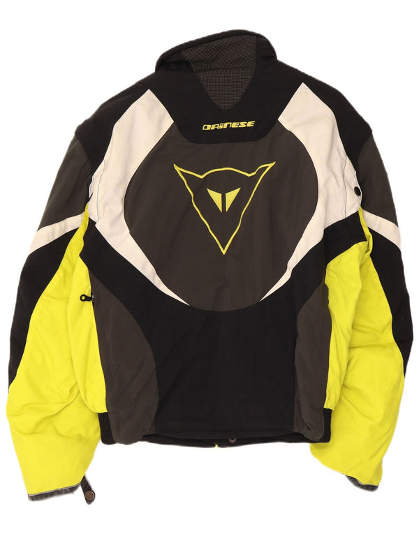 Dainese Mens Graphic Racer Jacket UK 38 Medium Negro Colorblock