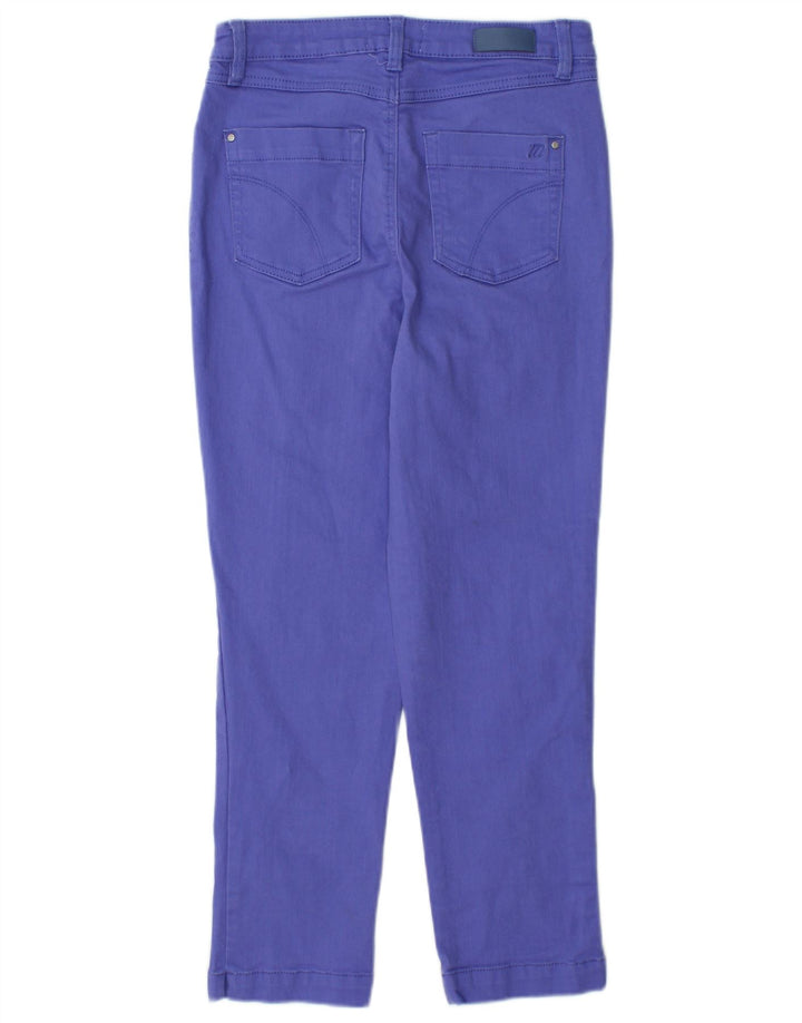 MONSOON Vaqueros recortados Hoile para mujer UK 8 Small W28 L25 Púrpura