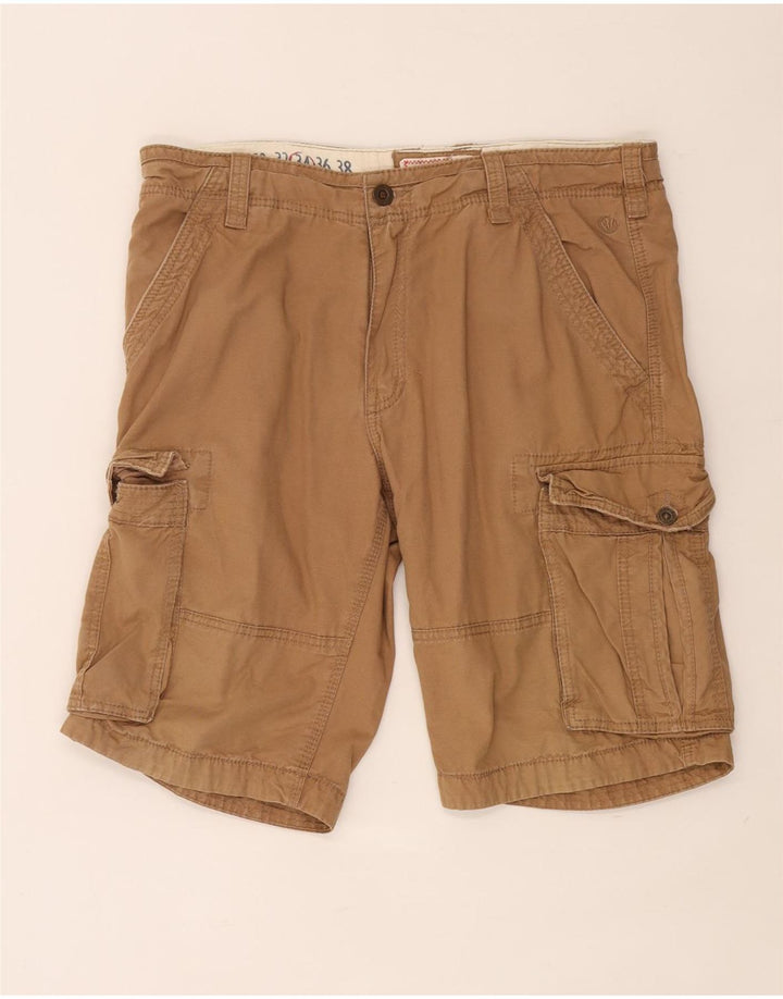 Pantalones cortos tipo cargo para hombre Fat Face W34 Algodón marrón grande