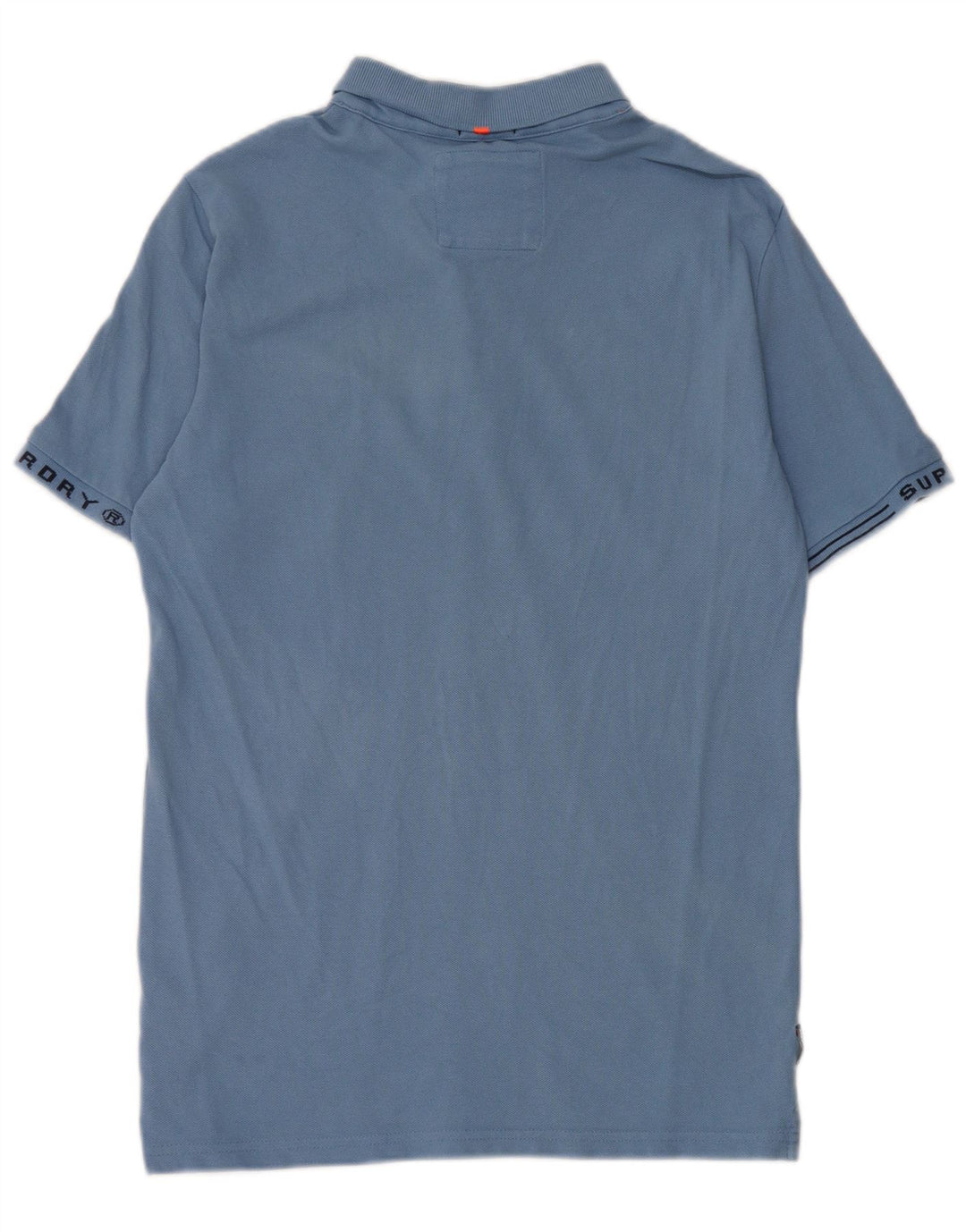 Superdry Polo Gráfico De Algodón Azul Medio
