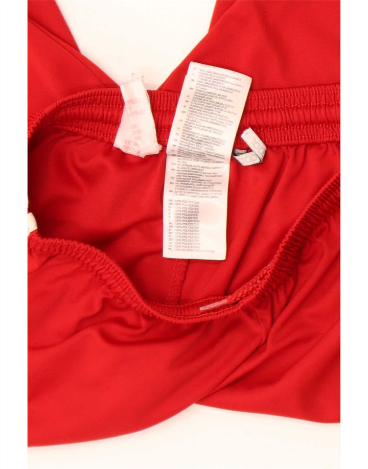 Adidas Mens Climacool Sport Shorts XS Rojo Colorblock Poliéster