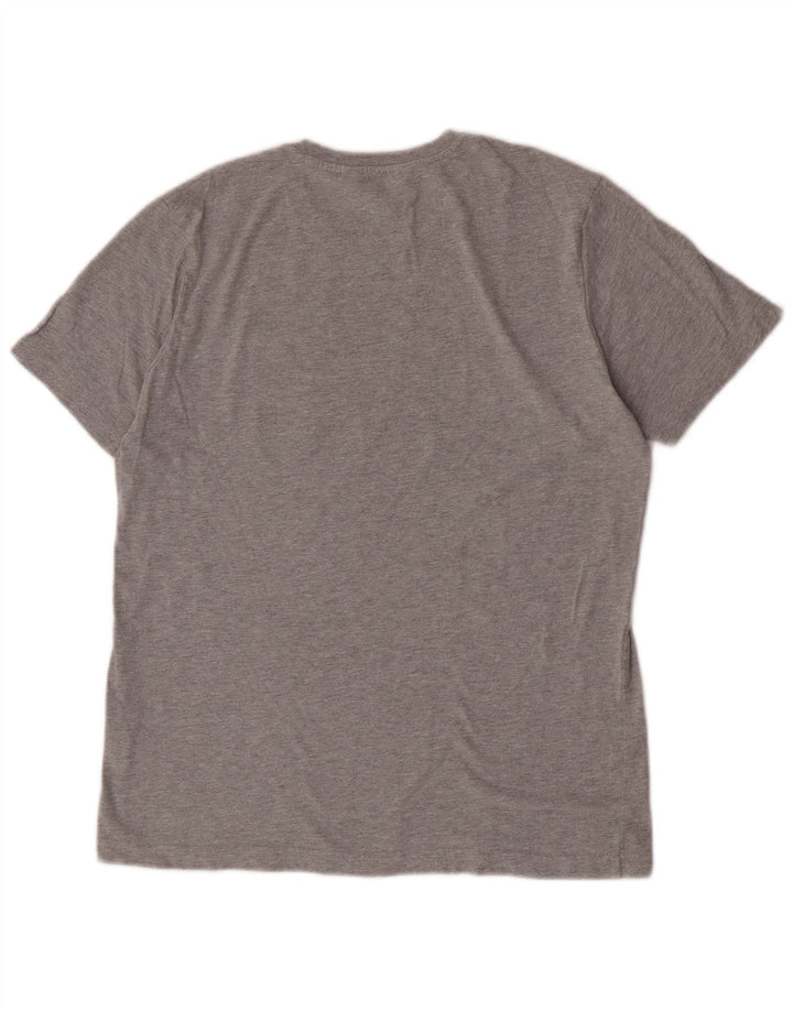 Crew Clothing Camiseta para hombre Top Algodón gris medio