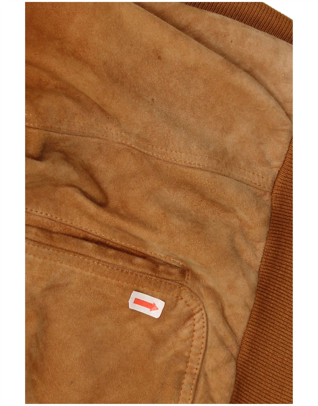 Vintage hombres ante bomber chaqueta Reino Unido 42 XL marrón