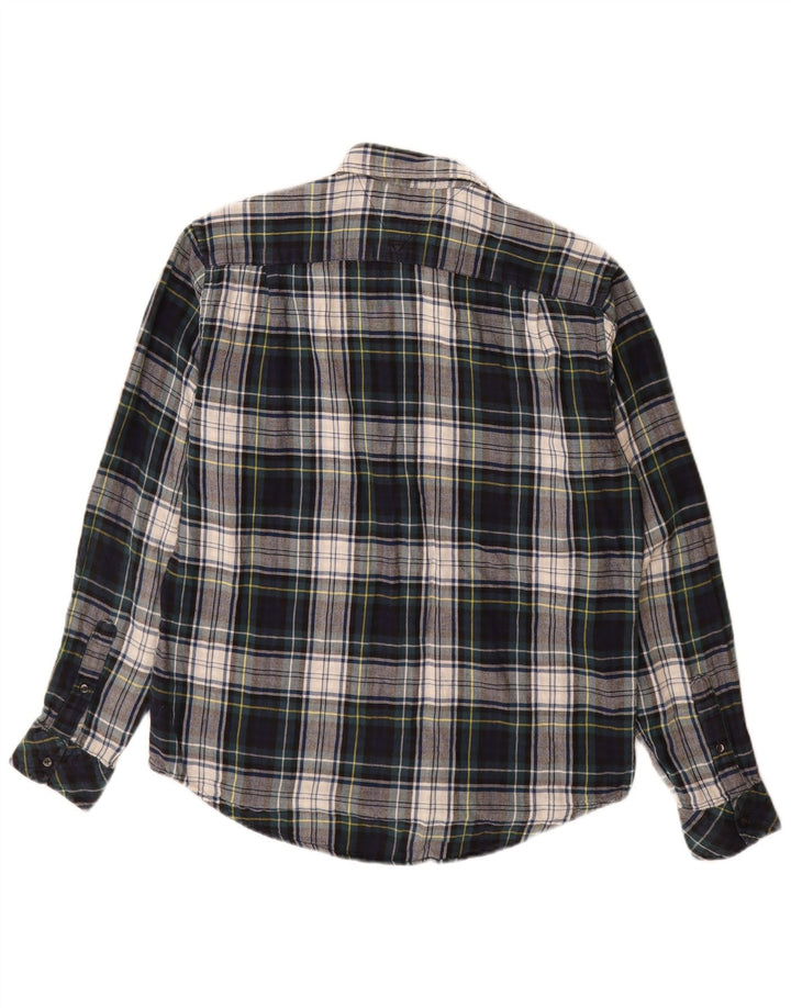 Tommy Hilfiger Camisa De Franela Small De Algodón A Cuadros Multicolor Hombre