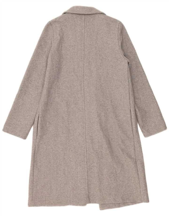 Zara Mujer Abrigo Abierto UK 44 Gris Medio
