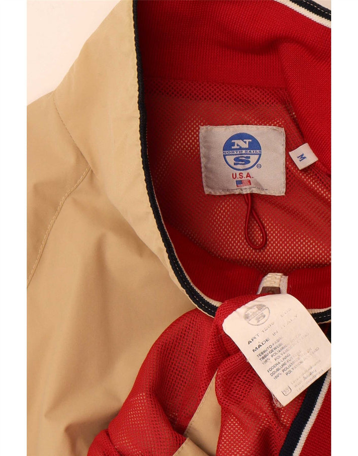 North Sails Chaqueta Bomber para Hombre ES 38 Medium Beige Colorblock Poliamida
