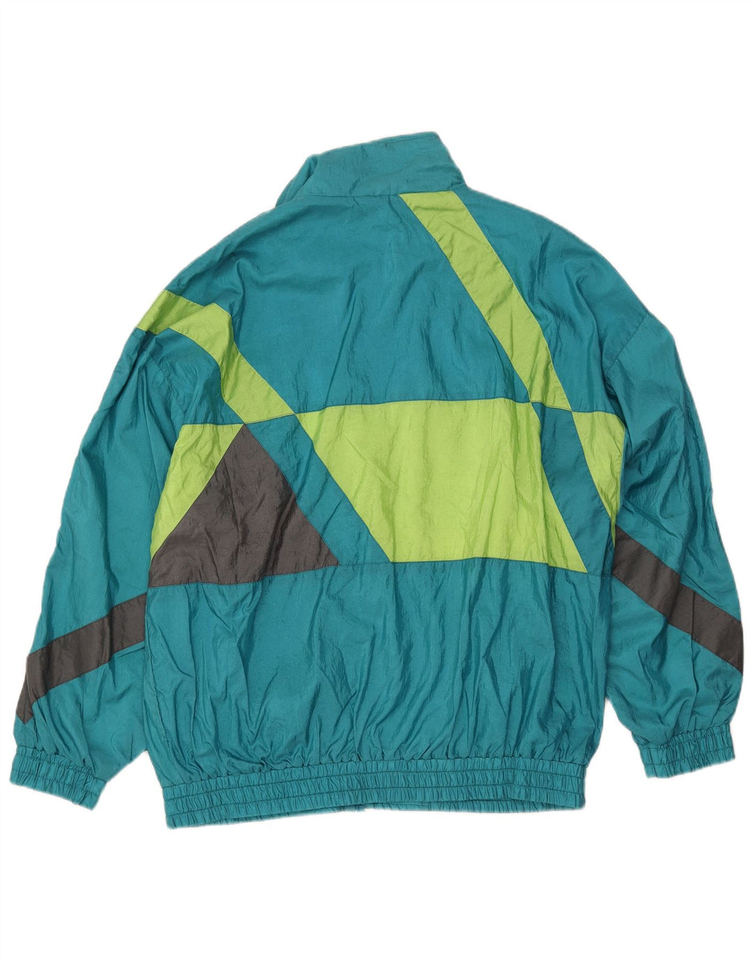 Brugi Hombre Chándal Completo Large Turquesa Colorblock Poliamida