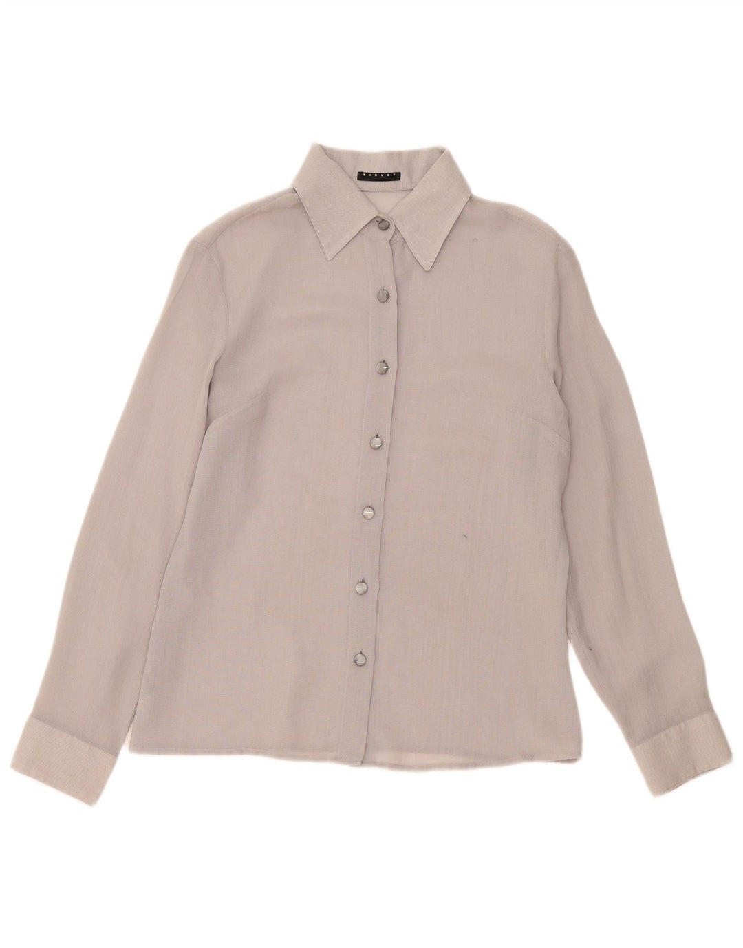 Camisa Sisley para mujer UK 44 Gris medio