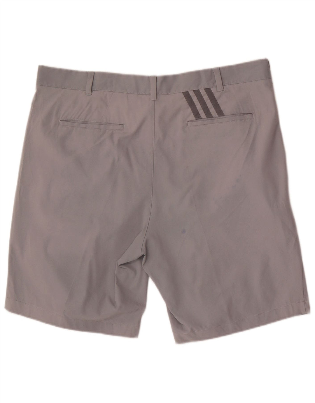 Adidas Mens Chino Shorts W38 XL Gris Poliéster