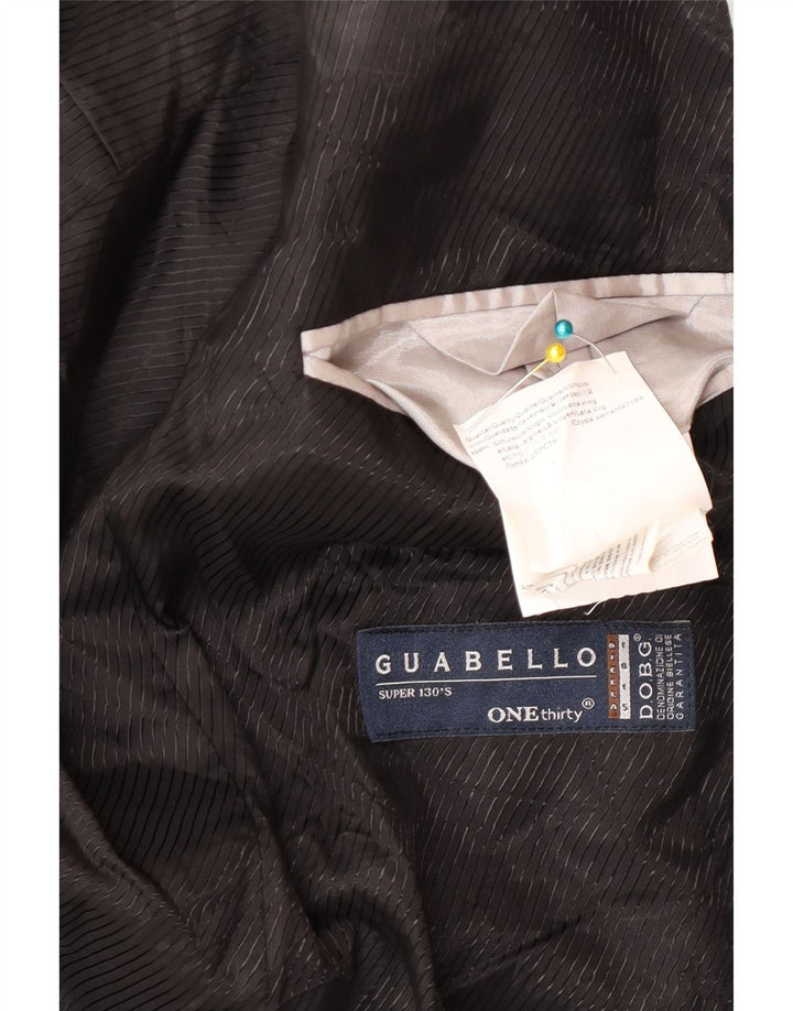 Hugo Boss Chaqueta tipo blazer de 2 botones para hombre Reino Unido 40 Grande Lana gris
