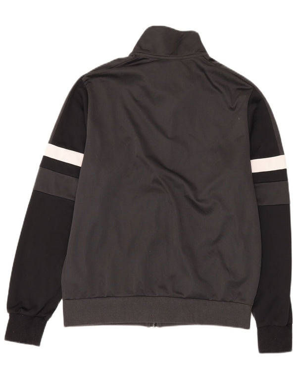 Lotto Hombre Chándal Top Chaqueta Small Negro Colorblock Poliéster
