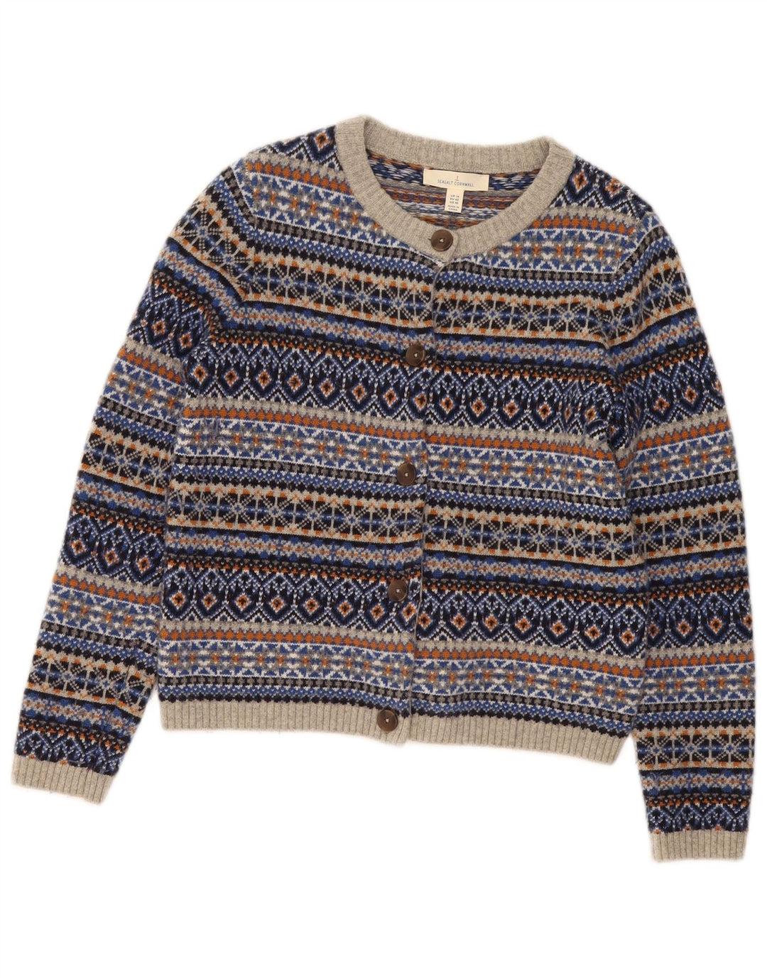 Seasalt Cornwall - Cárdigan para mujer, talla 40, talla grande, multicolor