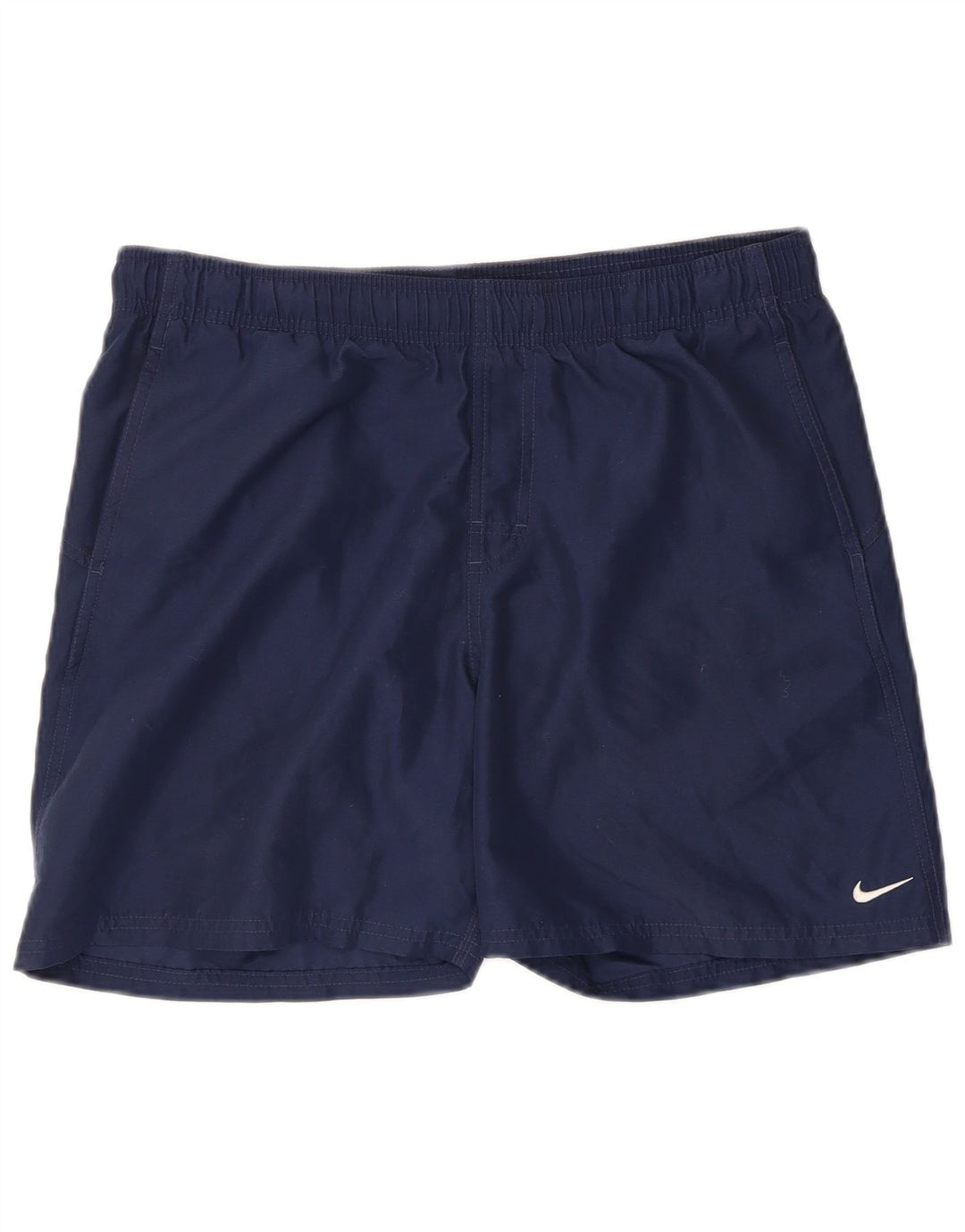 Nike Bañador con gráfico para hombre, talla pequeña, poliéster azul marino