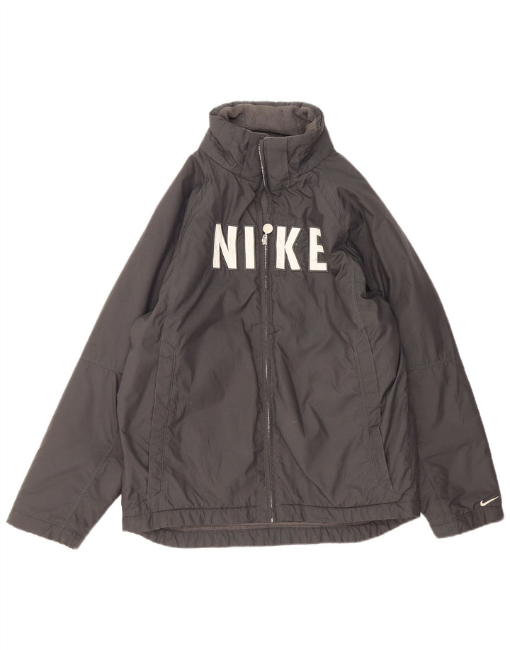 Nike Chaqueta cortavientos gráfica para niñas 12-13 años Grande Gris Poliéster
