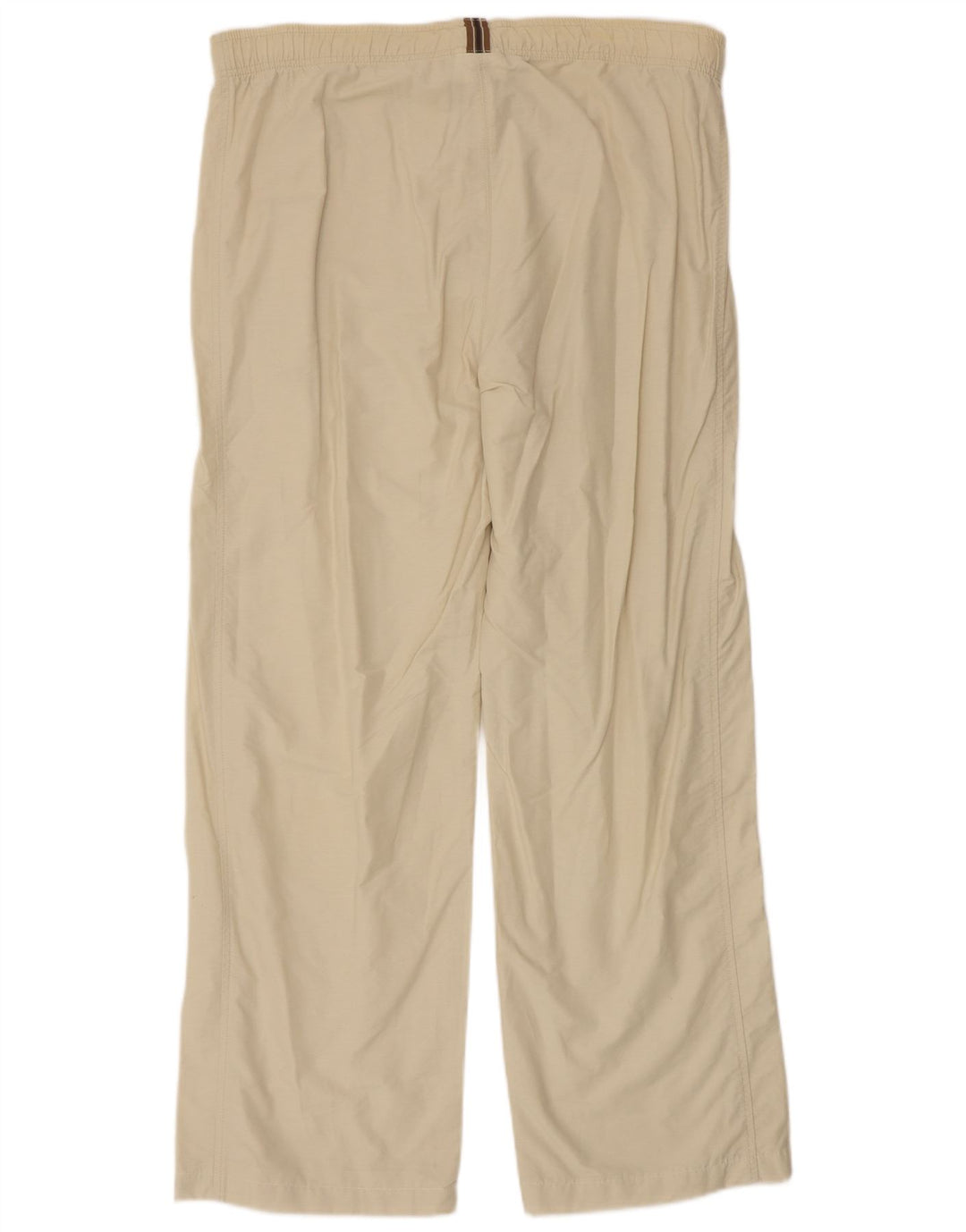 CHAMPION Pantalones casuales rectos para hombre grandes W36 L29 algodón blanco roto