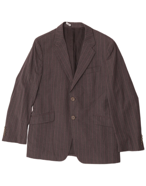 Paul Smith Chaqueta tipo blazer de 2 botones para hombre UK 42 XL Gris a rayas