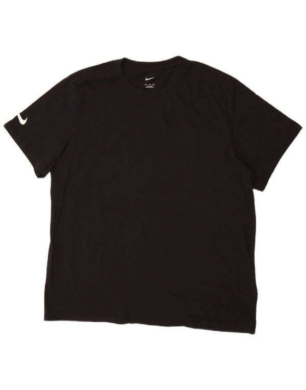Camiseta NIKE Hombre Top 2XL Algodón Negro