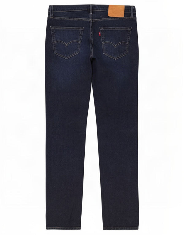 Levi's Hombre 511 Slim Jeans W34 L32 Algodón Azul Marino