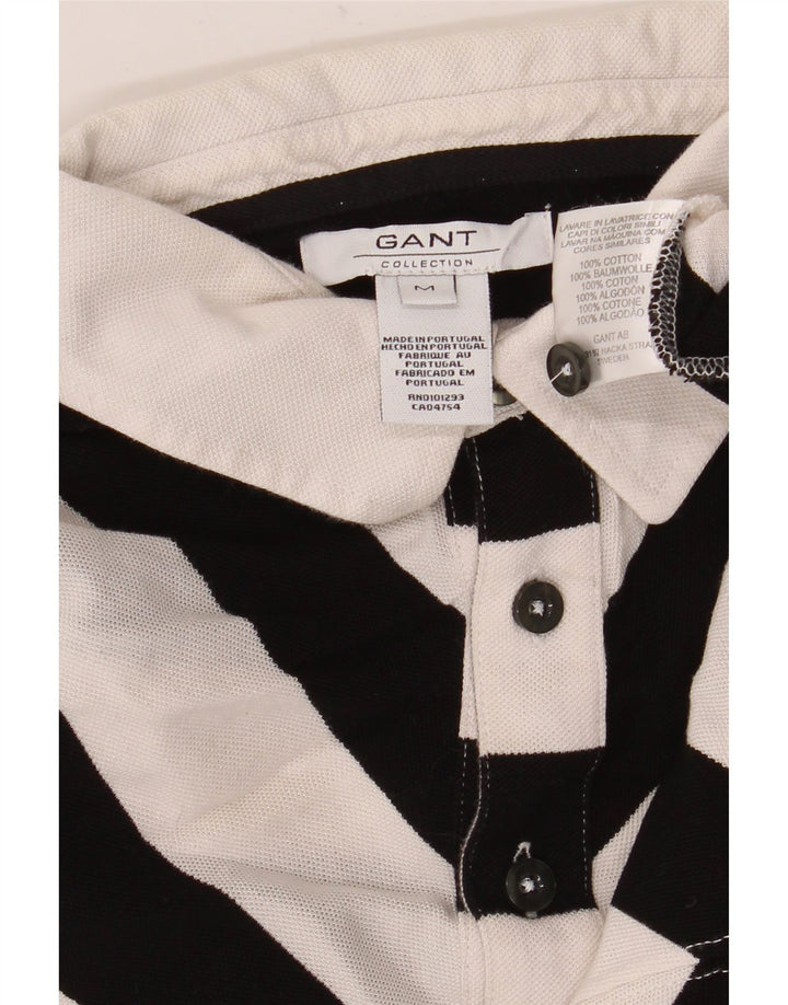 Gant Polo De Algodón A Rayas Blanco Mediano Hombre
