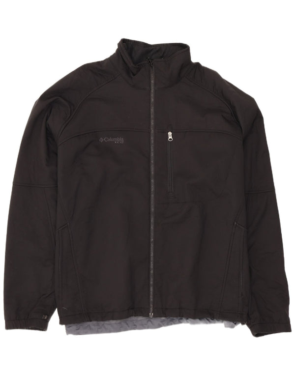 Columbia Chaqueta cortavientos Interchange Liner para hombre UK 44 2XL Negro Deportes