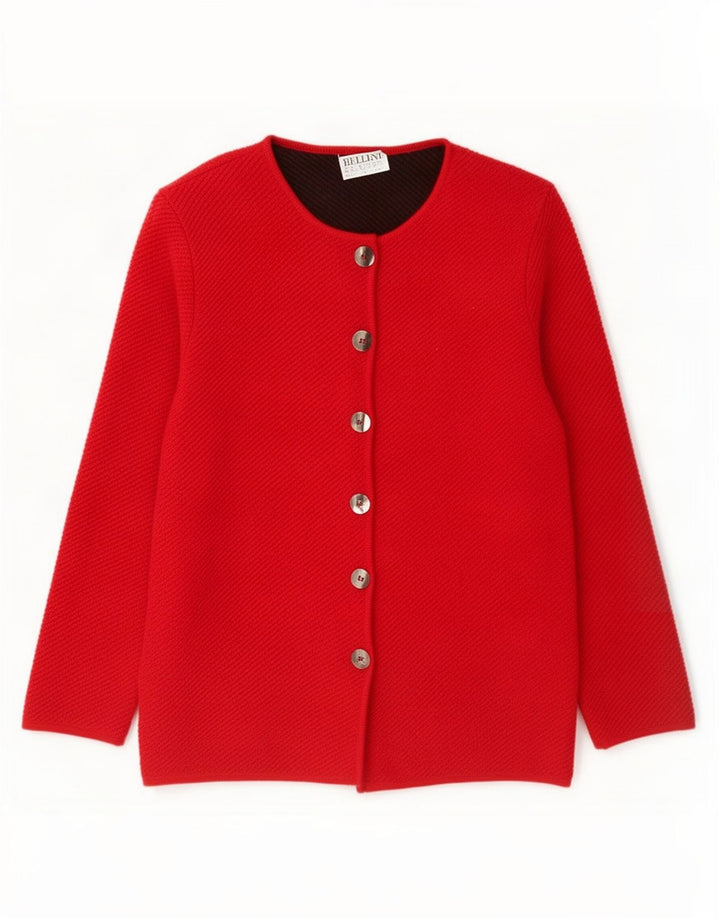 Bellini Cárdigan Mujer IT 48 XL Lana Roja