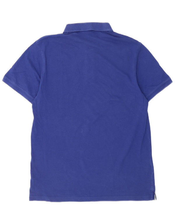 Gant Polo Hombre Grande Azul Algodón