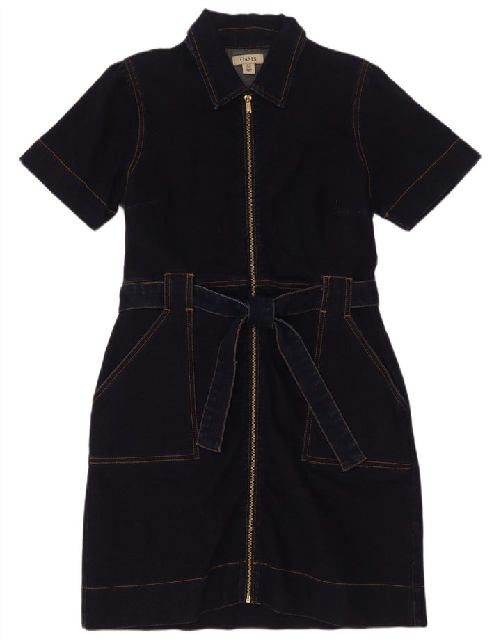 Vestido vaquero Oasis para mujer UK 40 Algodón azul marino mediano