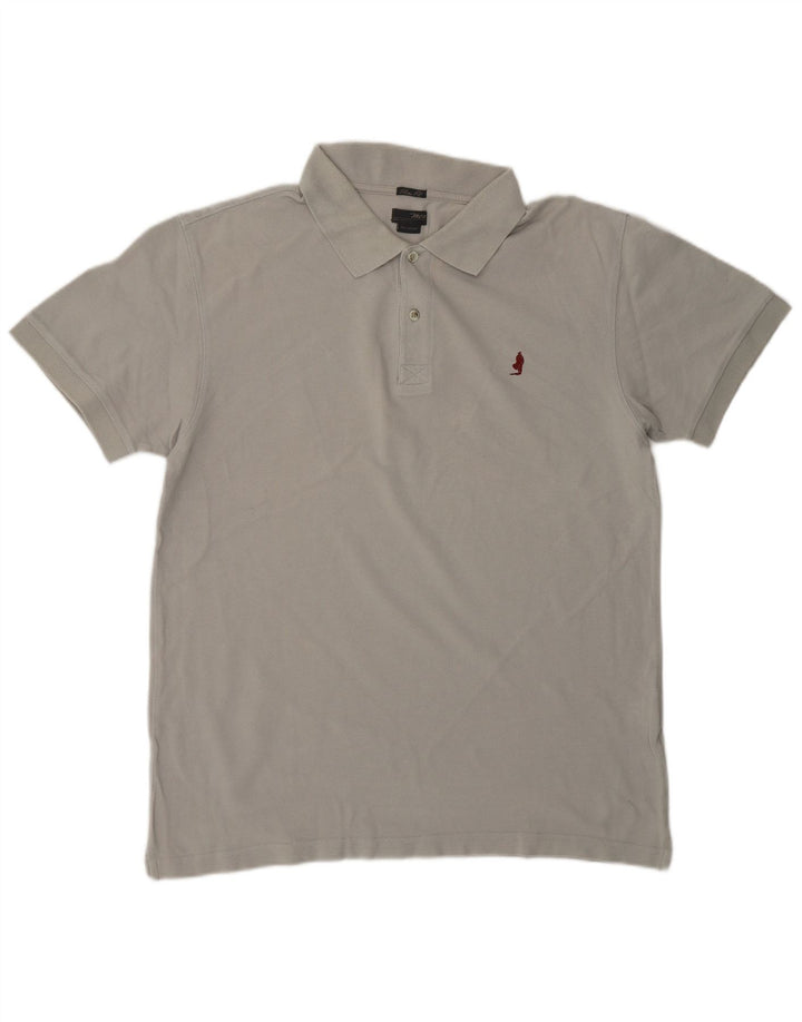 MARLBORO CLASSICS Polo ajustado para hombre 2XL Algodón gris