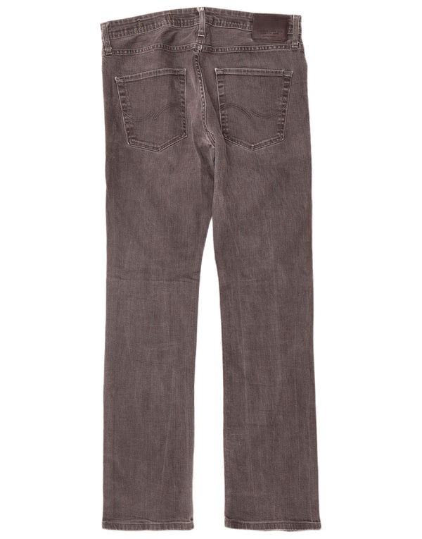 Jack & Jones Vaqueros rectos para hombre W34 L36 Algodón gris