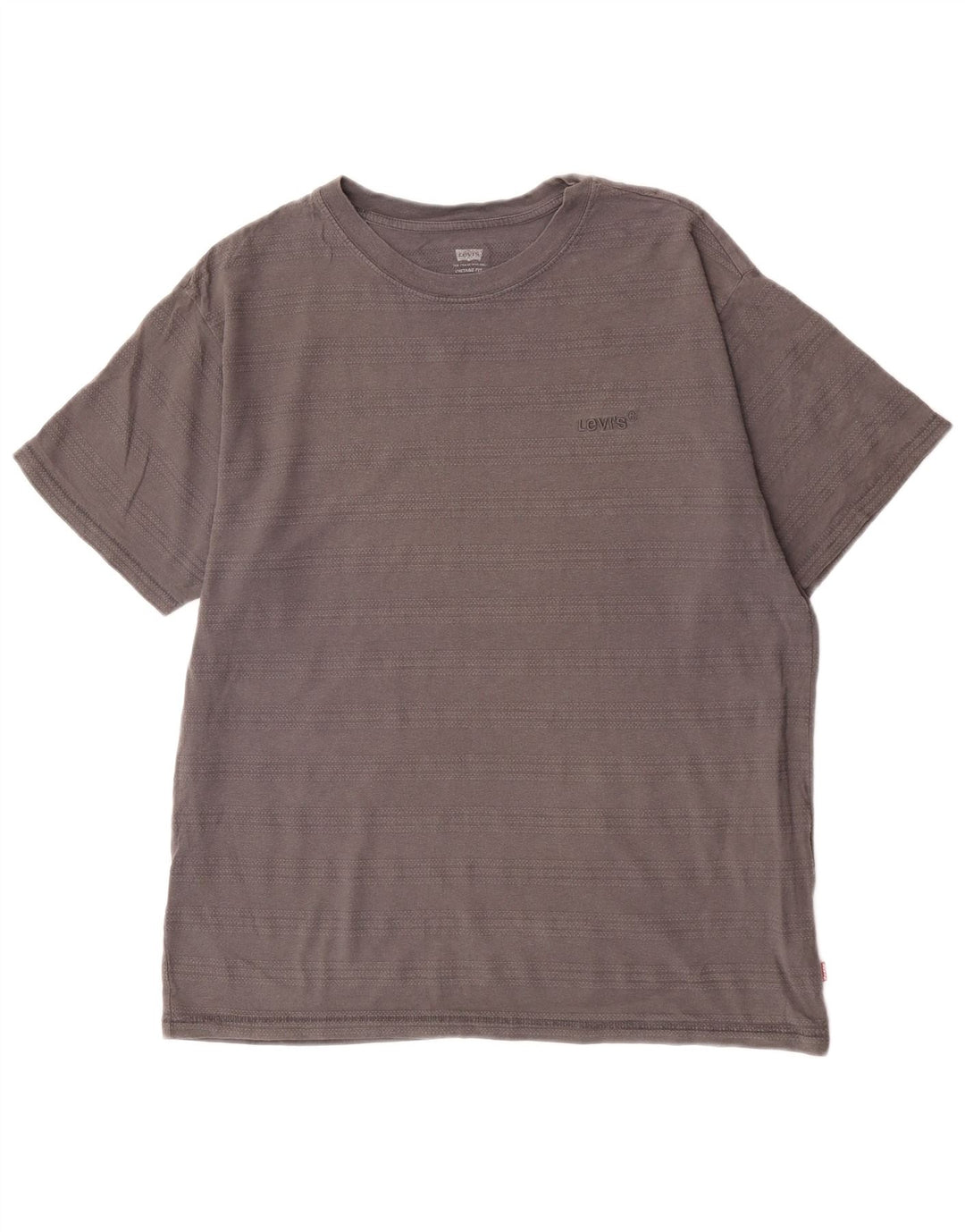 Levi's Camiseta Vintage Fit Para Hombre Top Pequeño De Algodón Gris