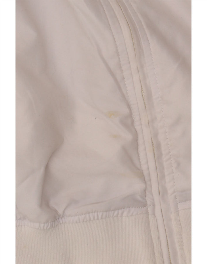 Slam Hombre Chaqueta superior de chándal con gráfico Grande Poliéster con bloques de color blanco