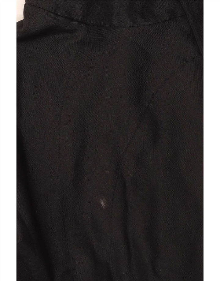Fila Chaqueta cortavientos con capucha para hombre Reino Unido 40 Grande Poliéster negro