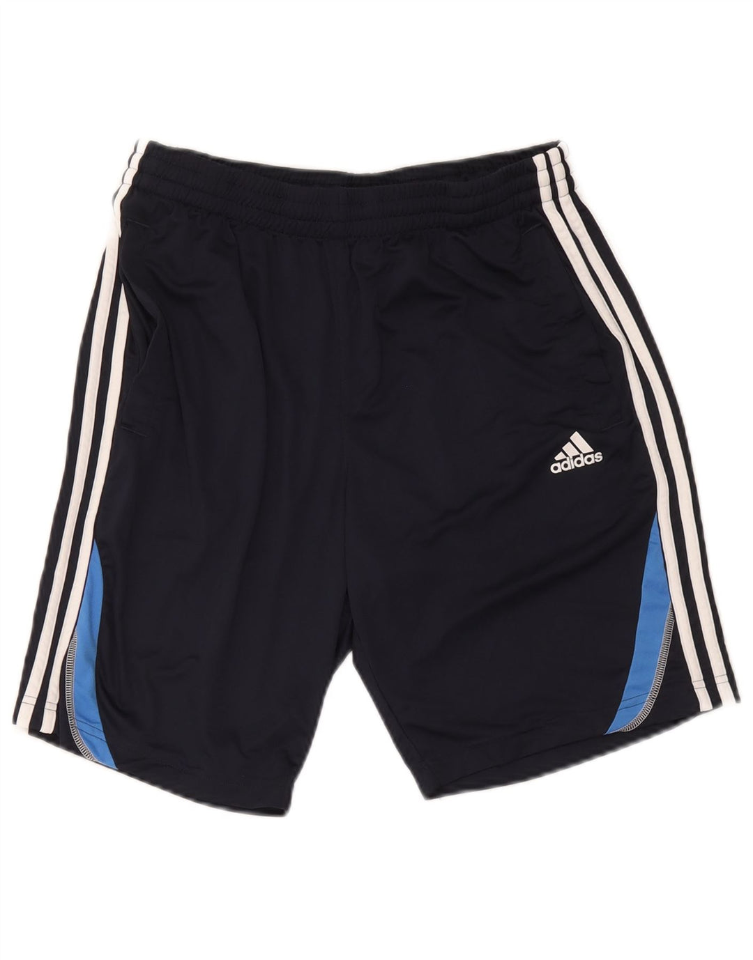 Pantalones Cortos Deportivos Adidas Mujer Medio Azul Marino Colorblock Poliéster