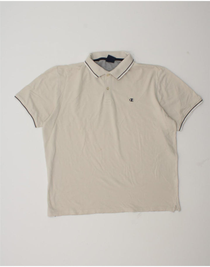 Champion Polo Para Hombre 3XL Blanco Roto