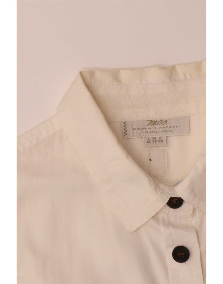 Marlboro Classics Vestido camisero sin mangas para mujer IT 42 Medium White