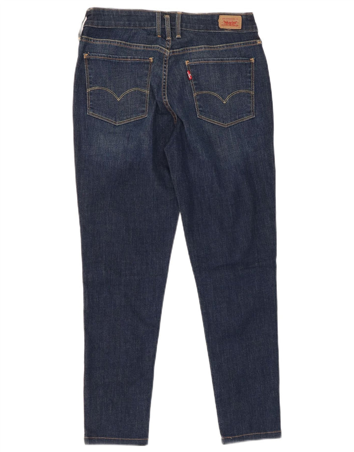 LEVI'S Jeans ajustados con legging corto para mujer W30 L26 Algodón azul